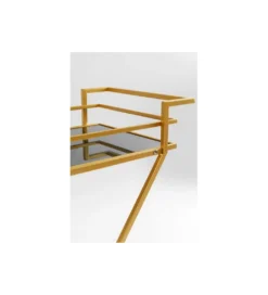 Wózek do serwowania Trolley Piramids 65 cm złoty*KARE New