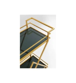 Wózek do serwowania Trolley Piramids 65 cm złoty*KARE New