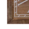 Zegar DOKAPO 60 cm drewno jodłowe*Zona-Design