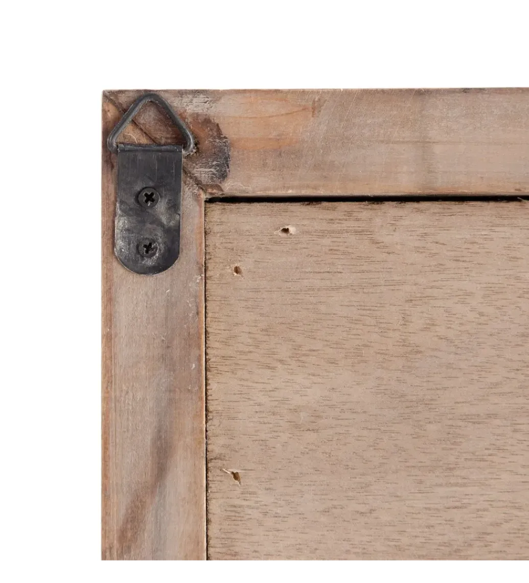 Zegar DOKAPO 60 cm drewno jodłowe*Zona-Design