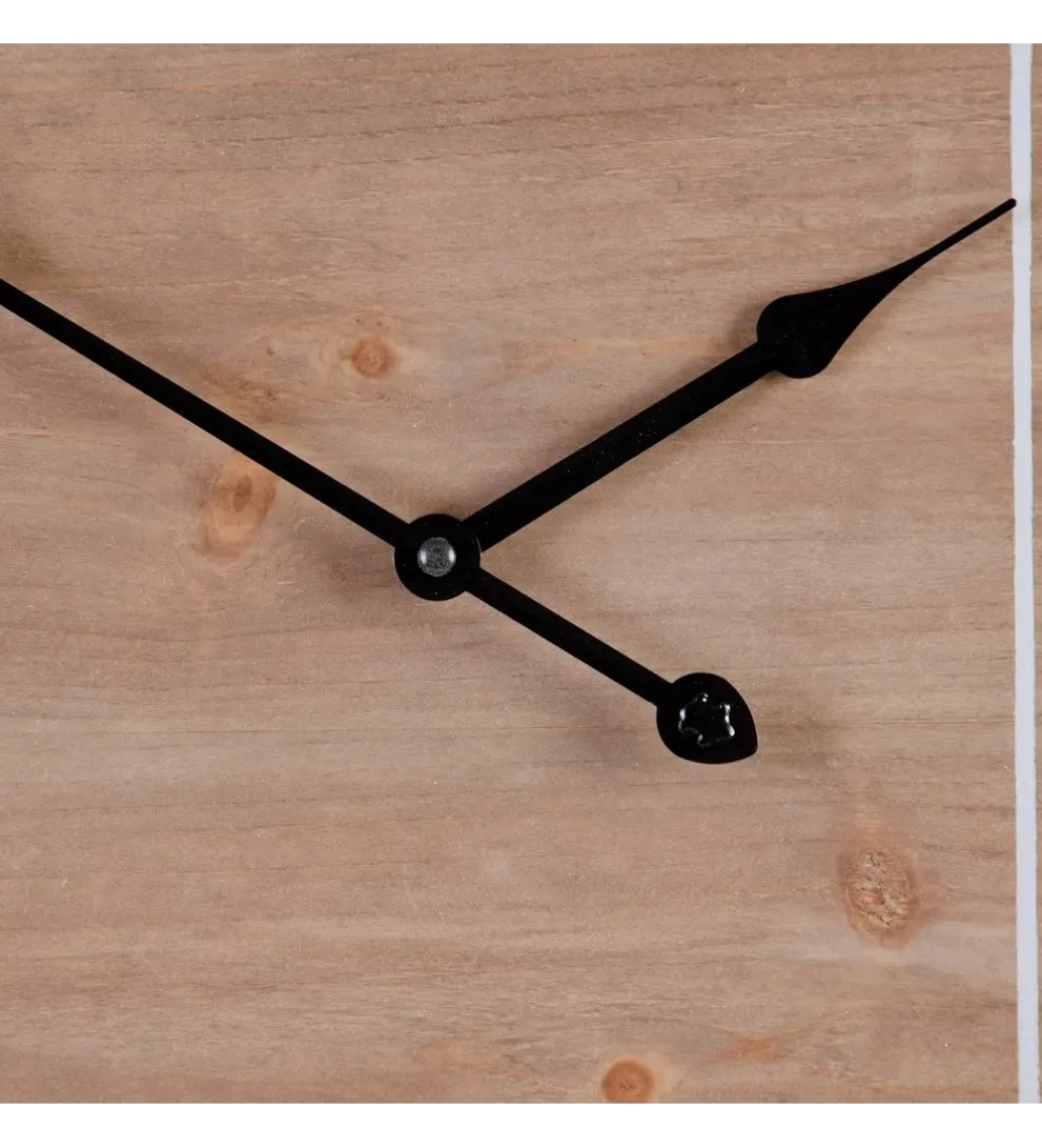 Zegar DOKAPO 60 cm drewno jodłowe*Zona-Design
