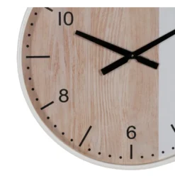 Zegar KUMINA 60 cm naturalny biały*Zona-Design Discount