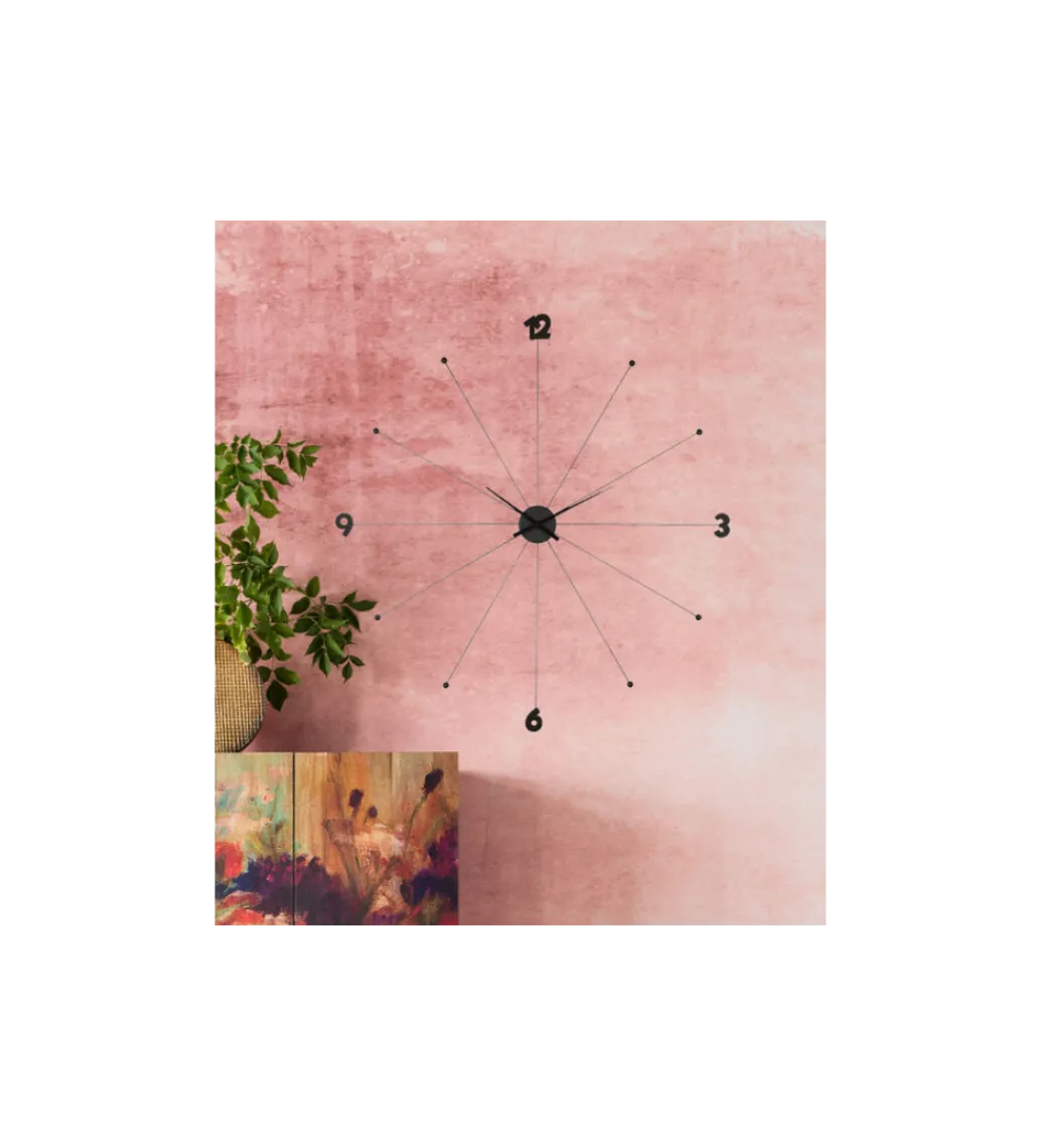 Zegar Like Umbrella Black*KDesign Online