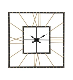 Zegar POMIANA 80 cm czarny*Zona-Design Outlet