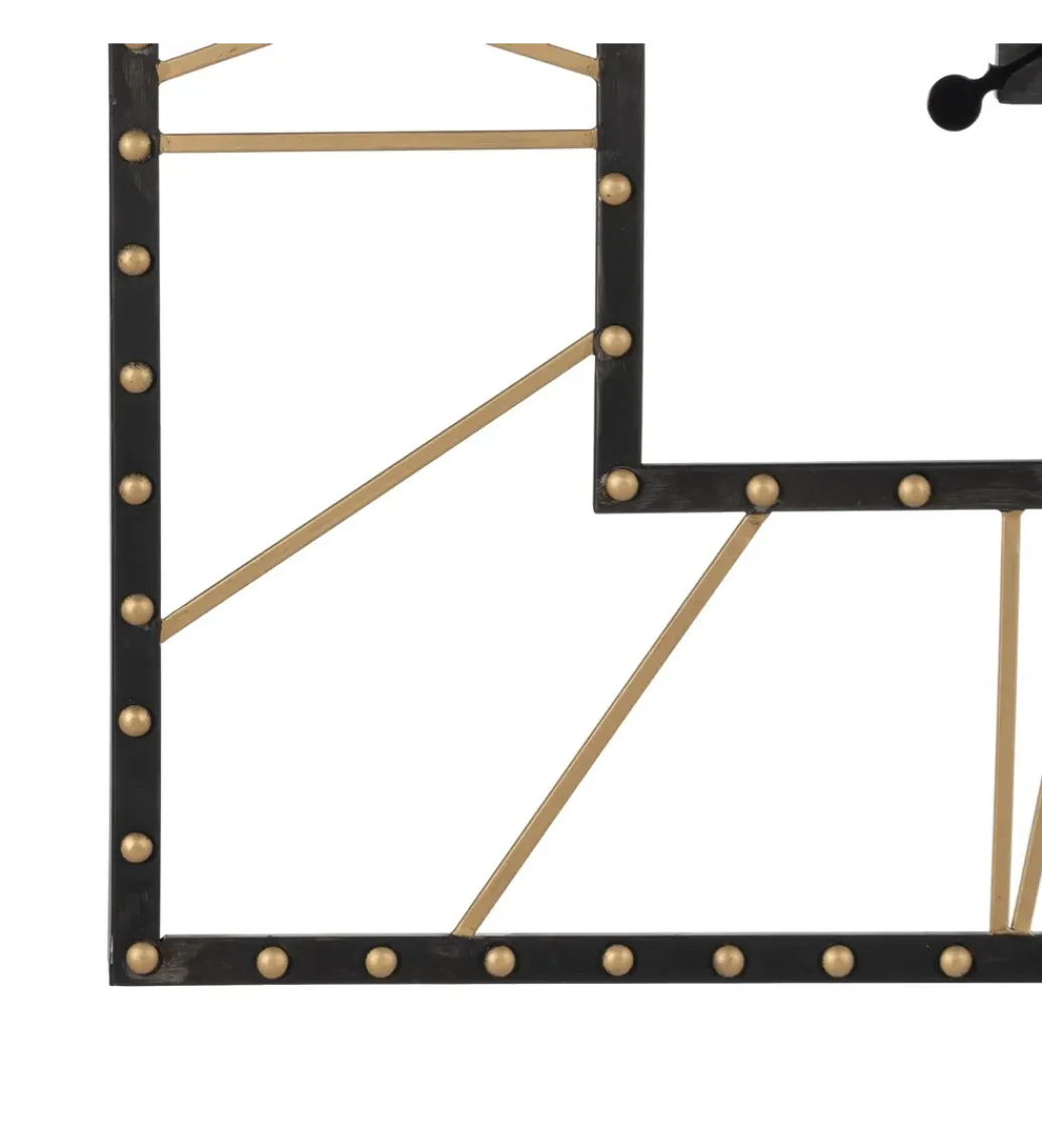 Zegar POMIANA 80 cm czarny*Zona-Design Outlet