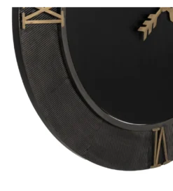 Zegar wiszący NOMATE 80 cm czarny*Zona-Design Best