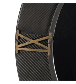 Zegar wiszący NOMATE 80 cm czarny*Zona-Design Best