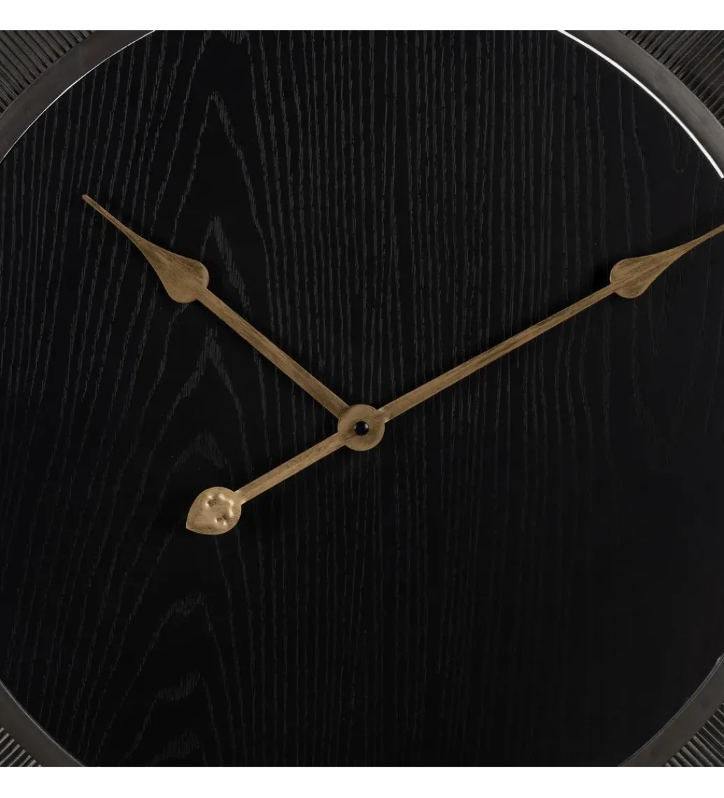 Zegar wiszący NOMATE 61 cm czarny*Zona-Design Best