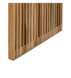 Zestaw 2 ławek BELLAMONTE 115 cm 106 cm drewno teak*Zona-Design Sale