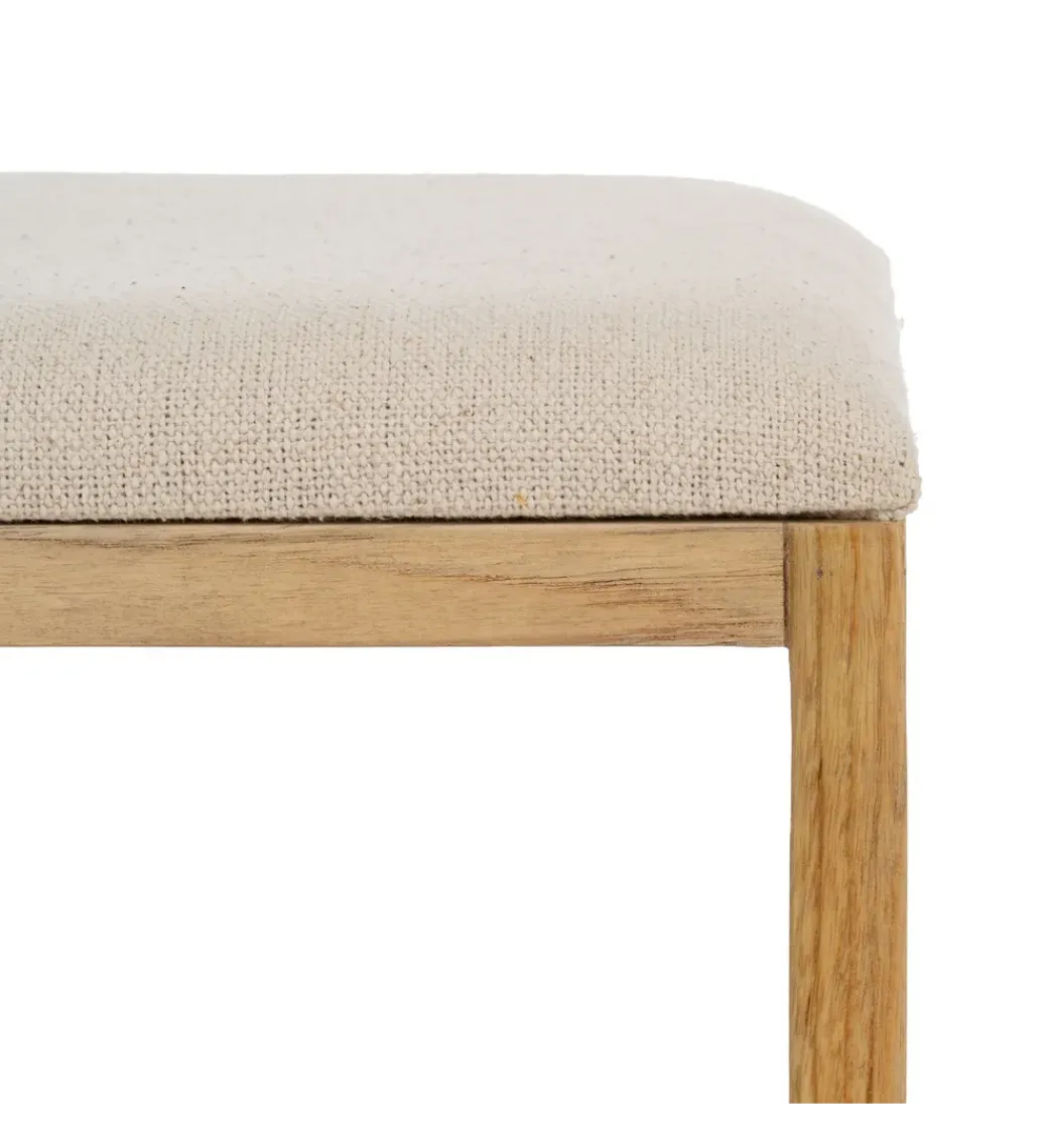 Zestaw 2 ławek BELLAMONTE 115 cm 106 cm drewno teak*Zona-Design Sale