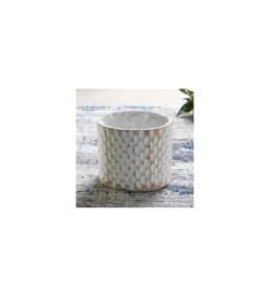 Zestaw 2 doniczek GRABADY 30 cm 25 cm naturalne*Imeri Sale