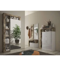 Zestaw do przedpokoju HAMBURG w kolorze klon Pero*MCA Linia Włoska Outlet