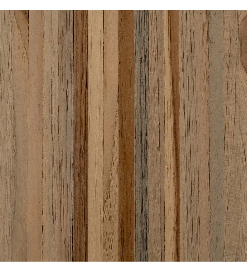Zestaw 2 konsol BELLAMONTE 85 cm 75 cm drewno teak*Zona-Design Sale