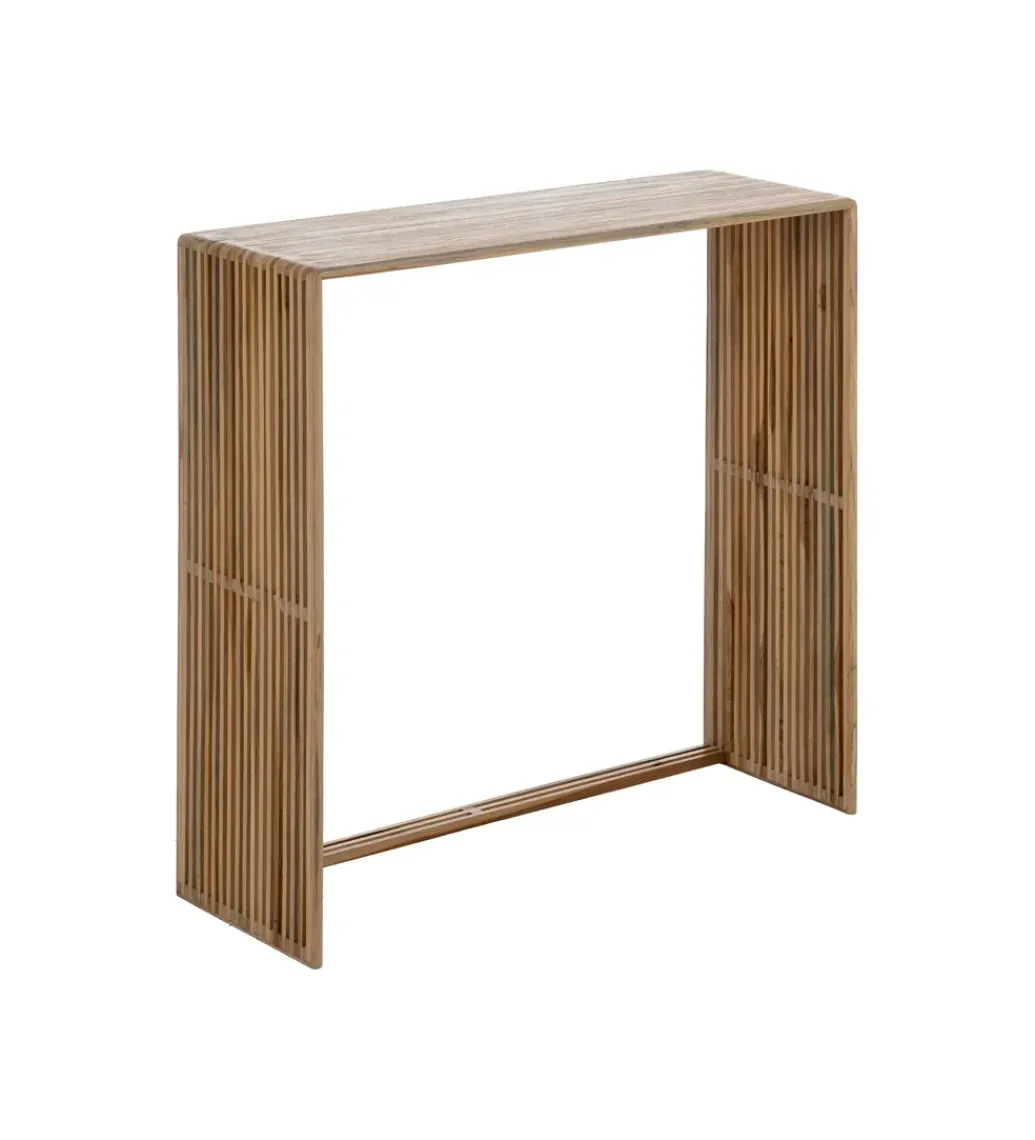 Zestaw 2 konsol BELLAMONTE 85 cm 75 cm drewno teak*Zona-Design Sale