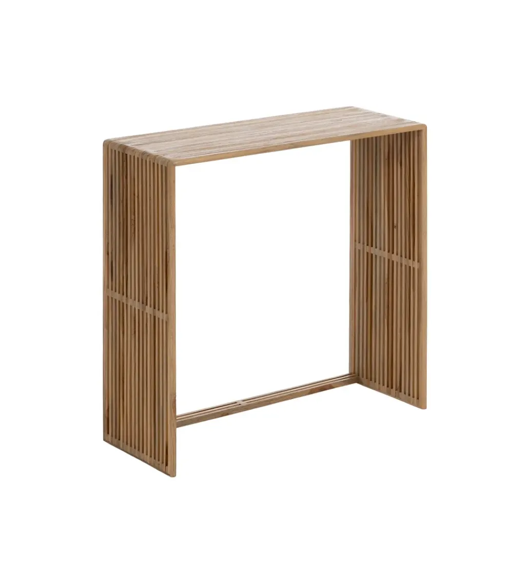 Zestaw 2 konsol BELLAMONTE 85 cm 75 cm drewno teak*Zona-Design Sale