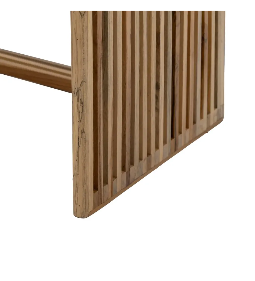 Zestaw 2 konsol BELLAMONTE 85 cm 75 cm drewno teak*Zona-Design Sale