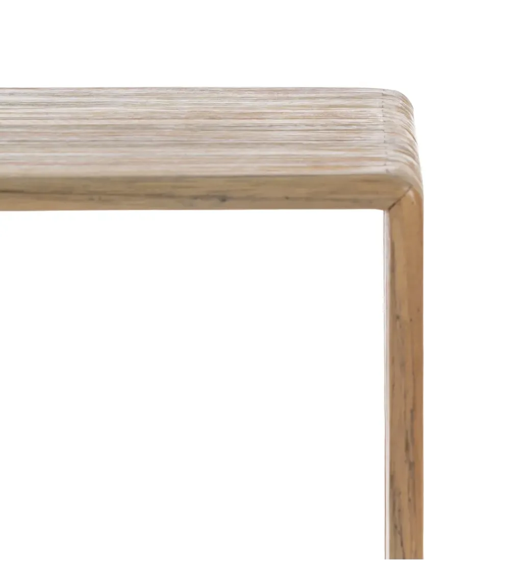 Zestaw 2 konsol BELLAMONTE 85 cm 75 cm drewno teak*Zona-Design Sale