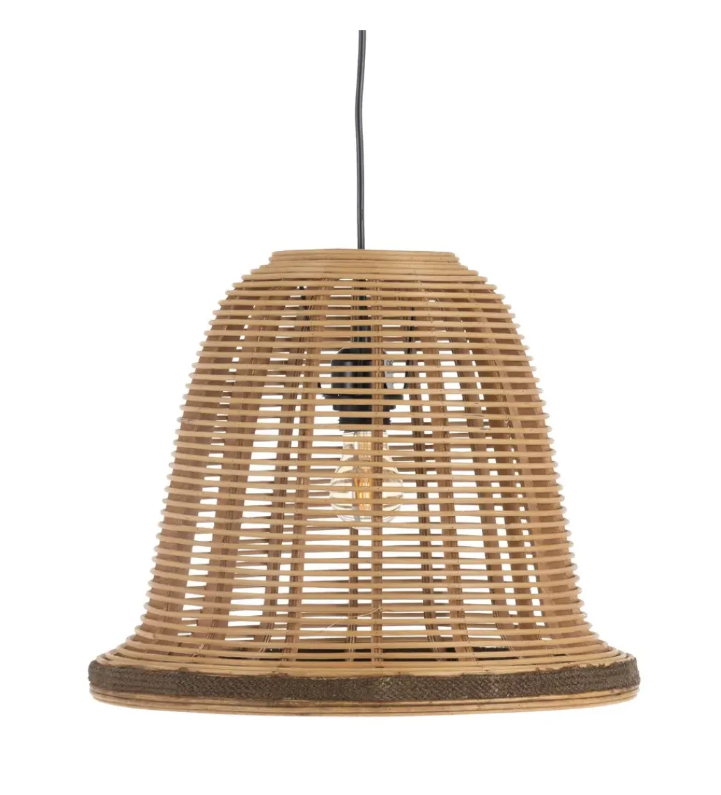 Zestaw 2 lamp wiszących WIESEM 41 i 33 cm naturalne*Zona-Design Clearance