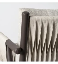 Zestaw mebli ogrodowych KADARMO czarnobiałe*Zona-Design Best