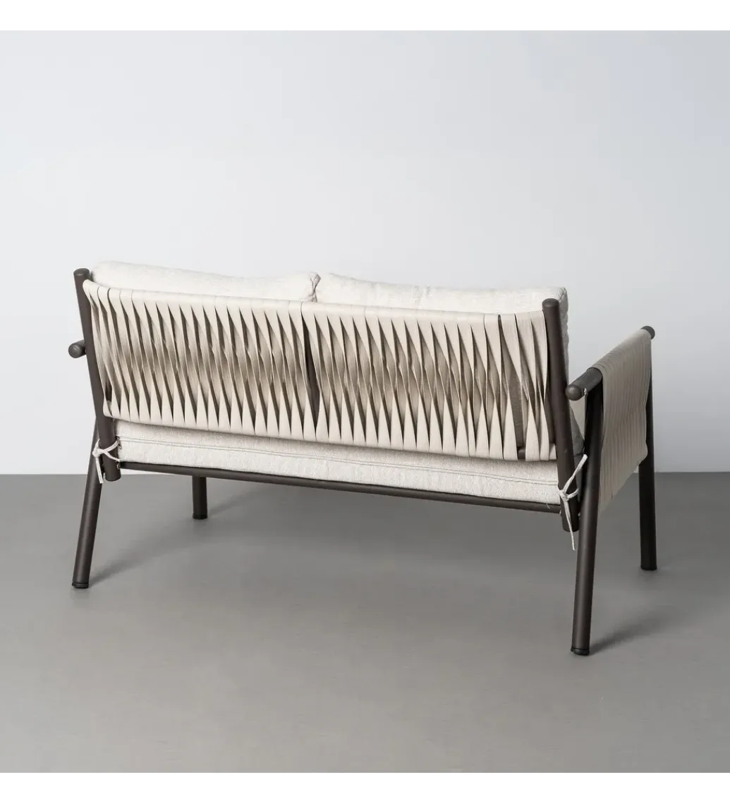 Zestaw mebli ogrodowych KADARMO czarnobiałe*Zona-Design Best