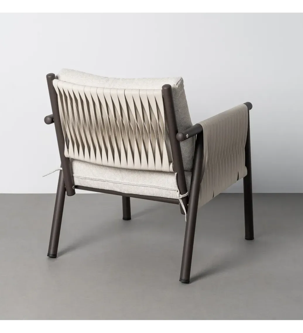 Zestaw mebli ogrodowych KADARMO czarnobiałe*Zona-Design Best
