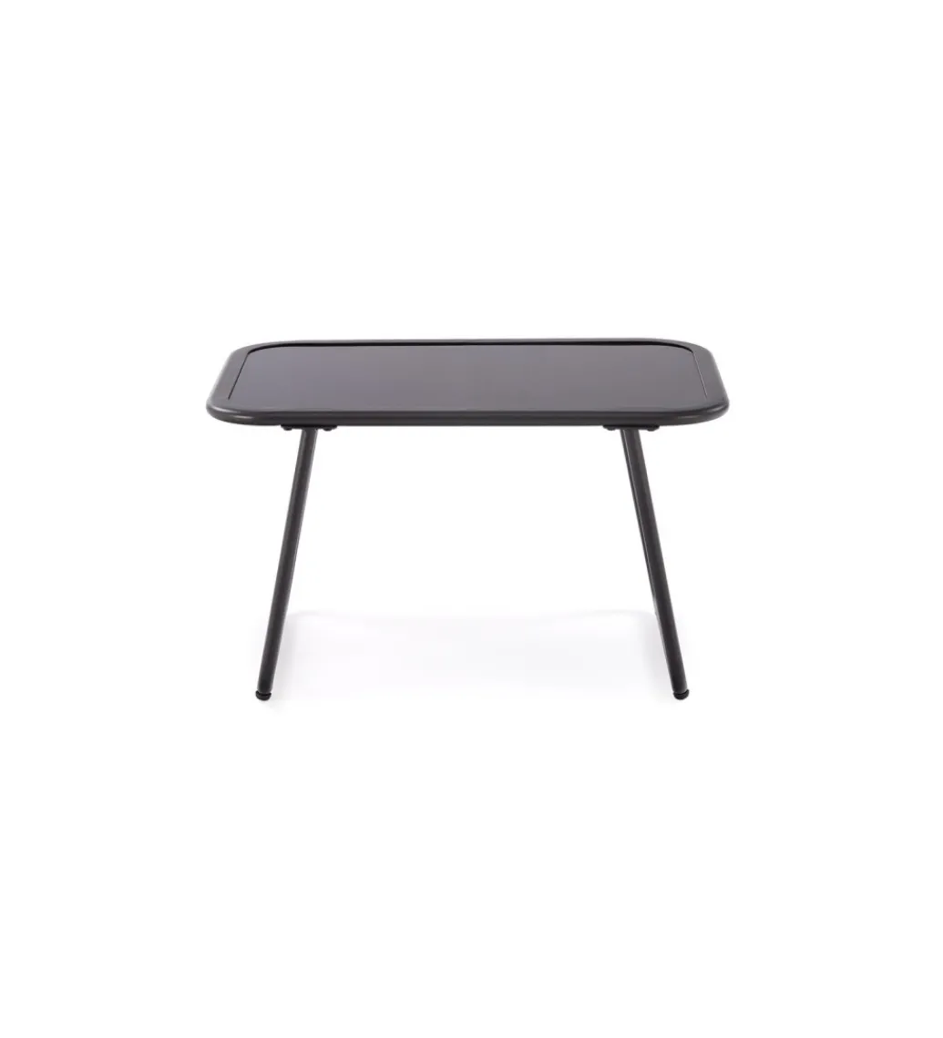 Zestaw ogrodowy HUDSON sofa 116 cm dwa fotele 75 cm ława 68 cm popielaty brązowy*Halmar Hot