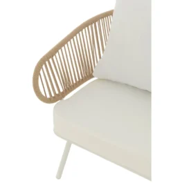 Zestaw ogrodowy JOALEN 2 krzesła i sofa*J-Line Discount