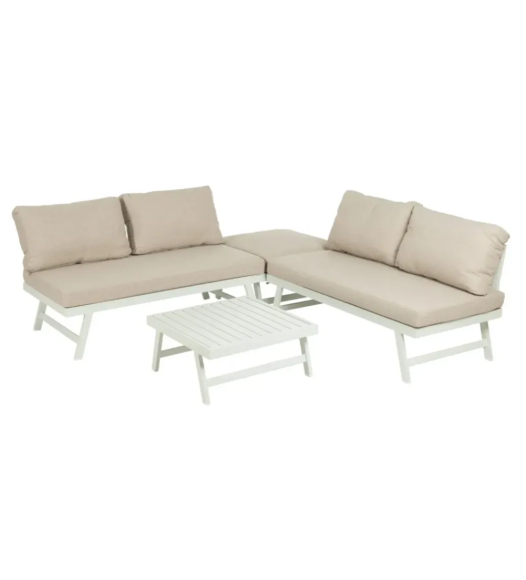 Zestaw ogrodowy KORNIO 3 sofy + stolik*Zona-Design Discount