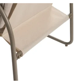 Zestaw ogrodowy OMAMA Szary 2 fotele + sofa + stolik*Zona-Design
