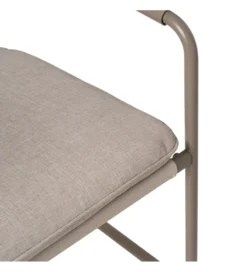 Zestaw ogrodowy OMAMA Szary 2 fotele + sofa + stolik*Zona-Design