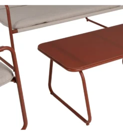 Zestaw ogrodowy OMAMA Terakota 2 fotele + sofa + stolik*Zona-Design Discount