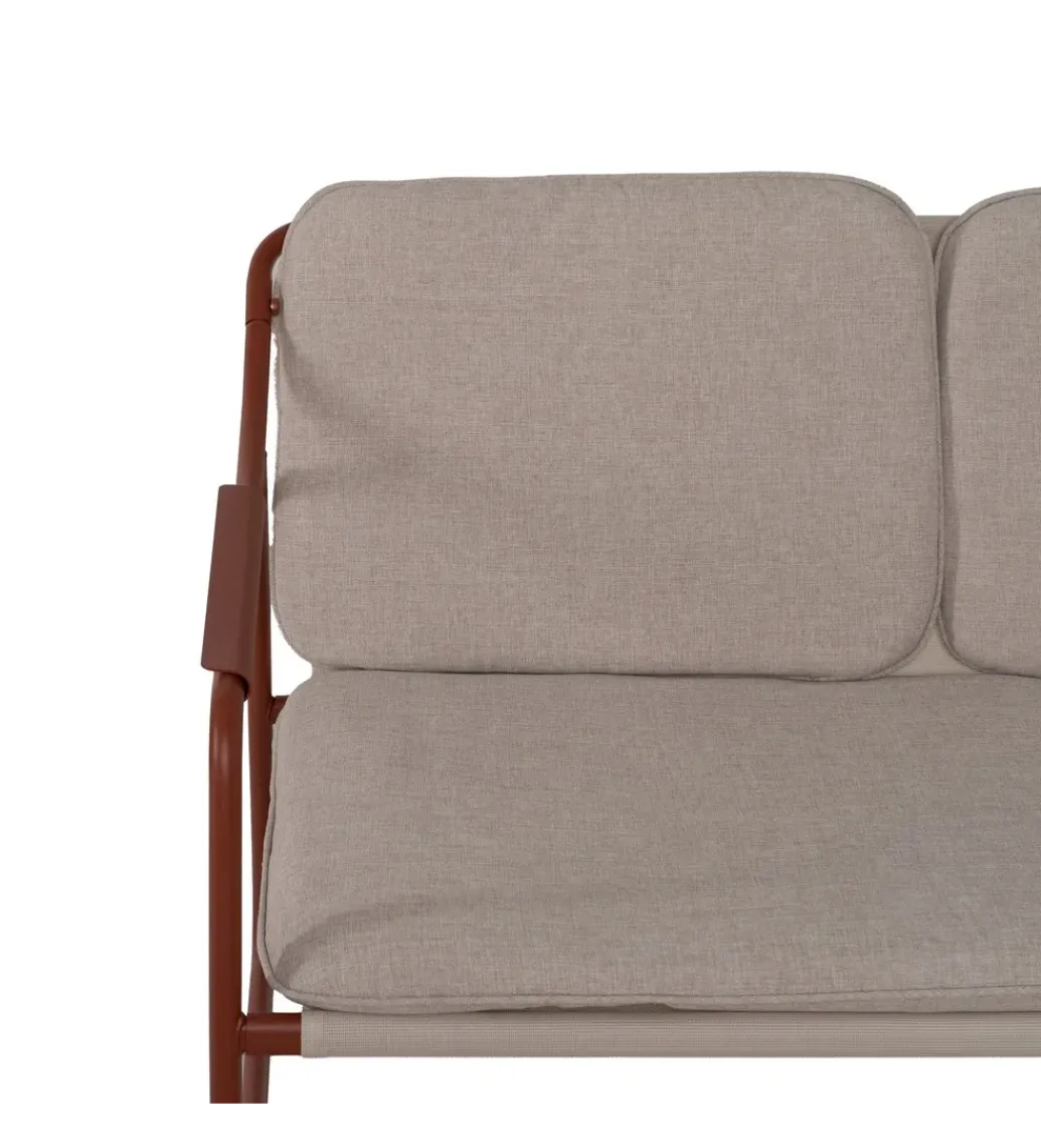 Zestaw ogrodowy OMAMA Terakota 2 fotele + sofa + stolik*Zona-Design Discount