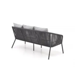 Zestaw ogrodowy ROCCA ciemnoszary - sofa + 2 x fotel + ława*Halmar Clearance