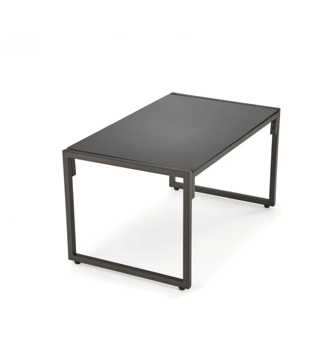 Zestaw ogrodowy SHARK brązowy - sofa + 2 x fotel + ława*Halmar Hot
