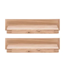 Zestaw 2 półki wiszące SALVADOR 90 cm w optyce dębu naturalny*MCA Online
