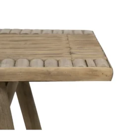 Zestaw stolików BAMBÚ 60 cm 42 cm bambus*Zona-Design Best