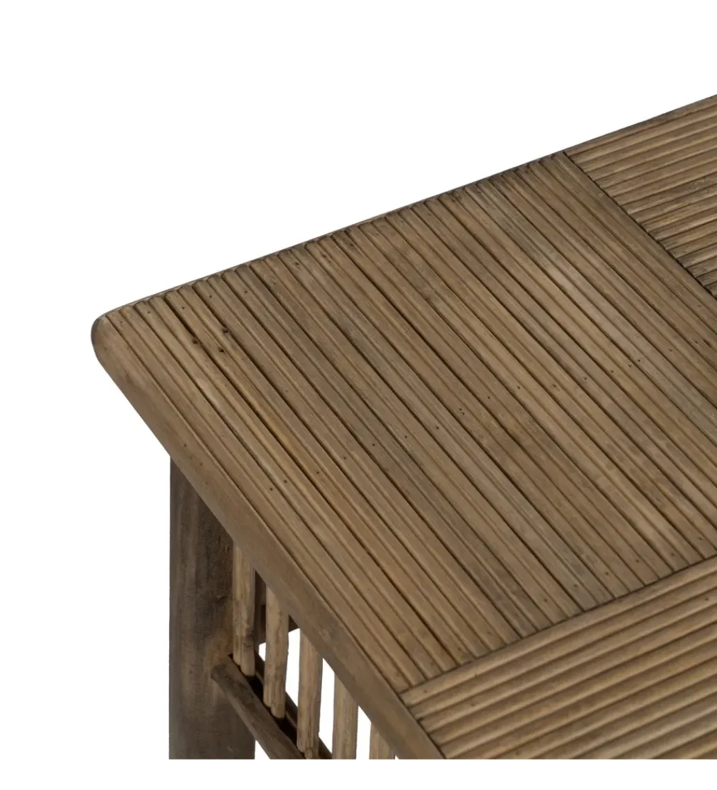Zestaw stolików BAMBÚ 32 cm 22 cm bambus*Zona-Design Outlet