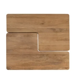 Zestaw 2 stolików kawowych ASANA 120 cm drewno mango*Zona-Design Sale