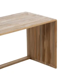 Zestaw 2 stolików kawowych BELLAMONTE 85 cm 75 cm drewno teak*Zona-Design Sale