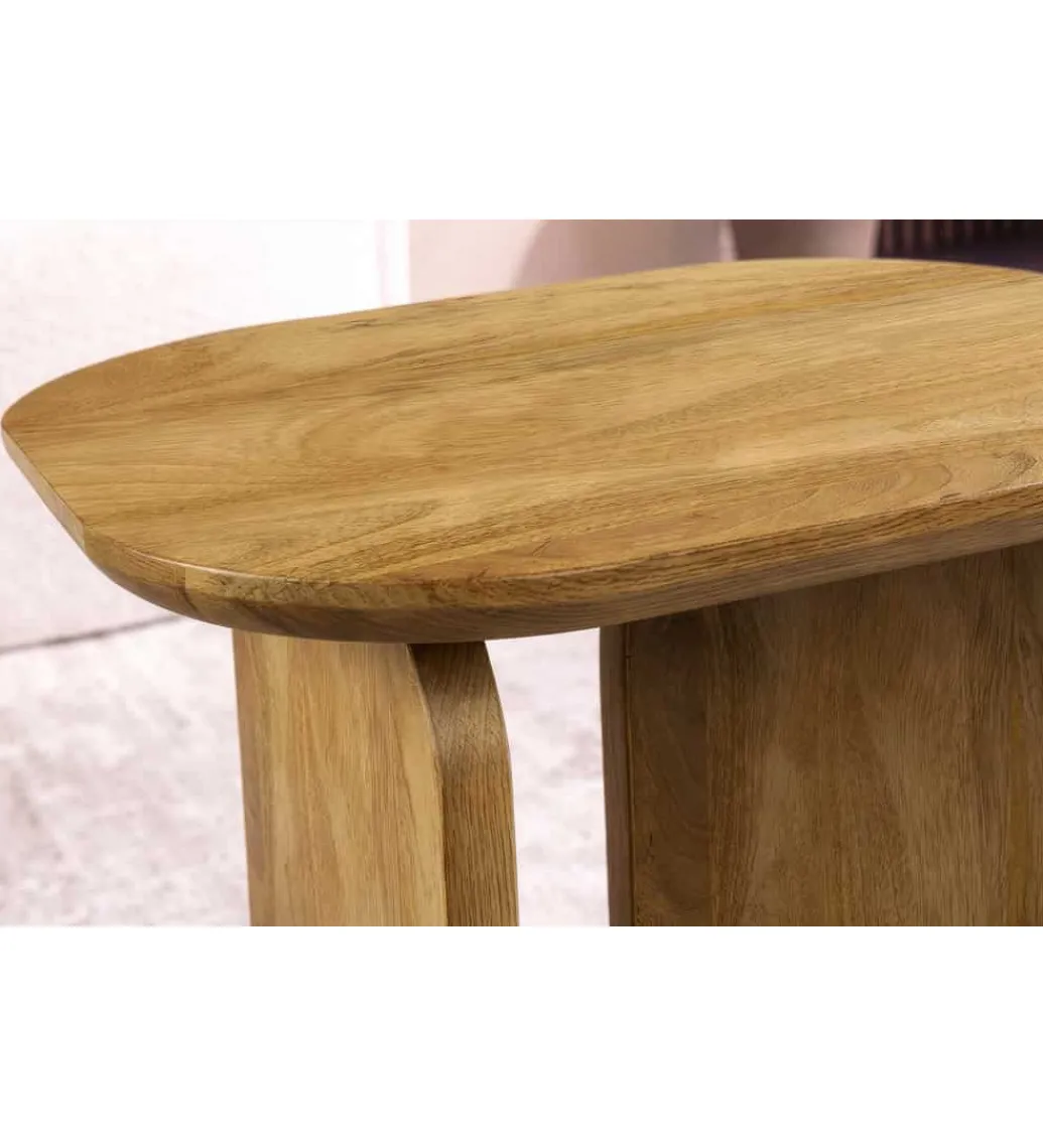 Zestaw 2 stolików kawowych GATSBY 100 cm 45 cm drewno mango*Invicta Interior Hot
