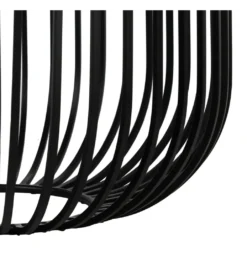 Zestaw 2 stolików kawowych GECMY 68 cm 55 cm czarne*Zona-Design Online