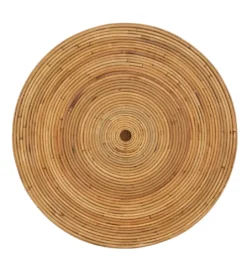 Zestaw 2 stolików kawowych MEGORY 60 cm 39 cm ratan*Zona-Design New