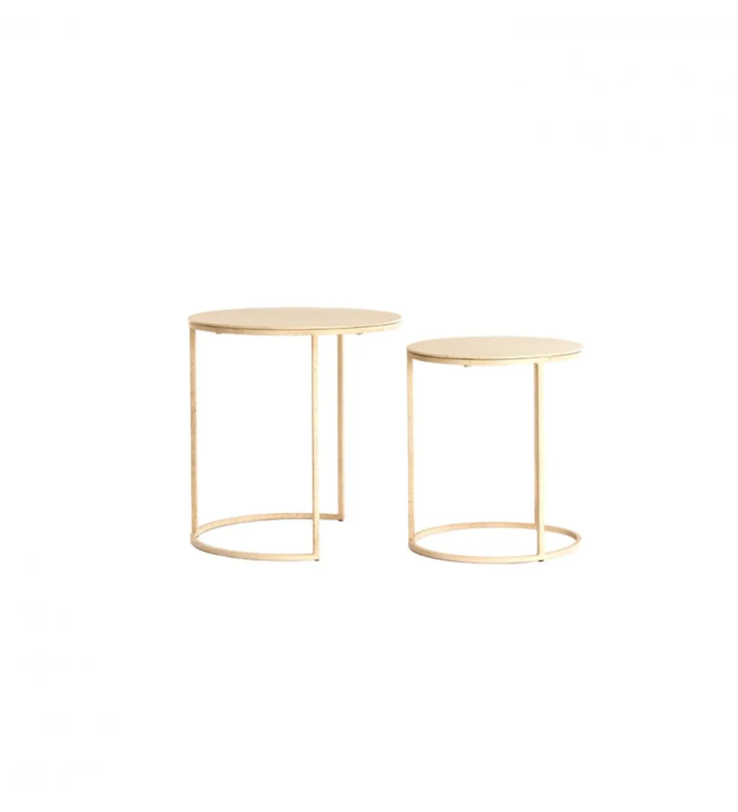 Zestaw 2 stolików kawowych SADAR 50 cm 52 cm*L&L