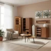 Zestaw 2 stolików kawowych SOBREN 40 i 50 cm drewno mango*Exclusivas Hot