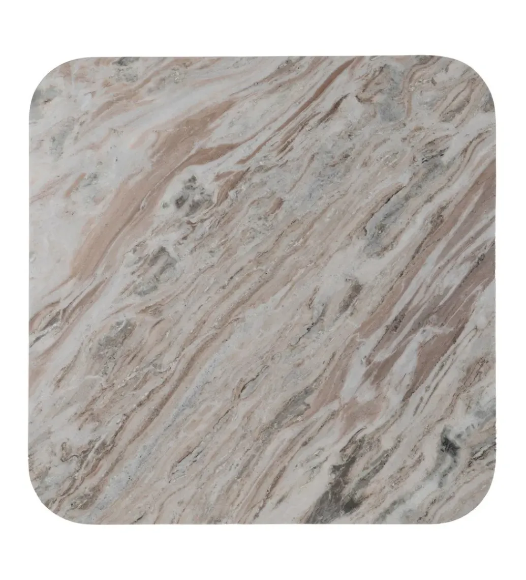 Zestaw 2 stolików kawowych UGUP 100 cm i 80 cm marmur*Zona-Design New