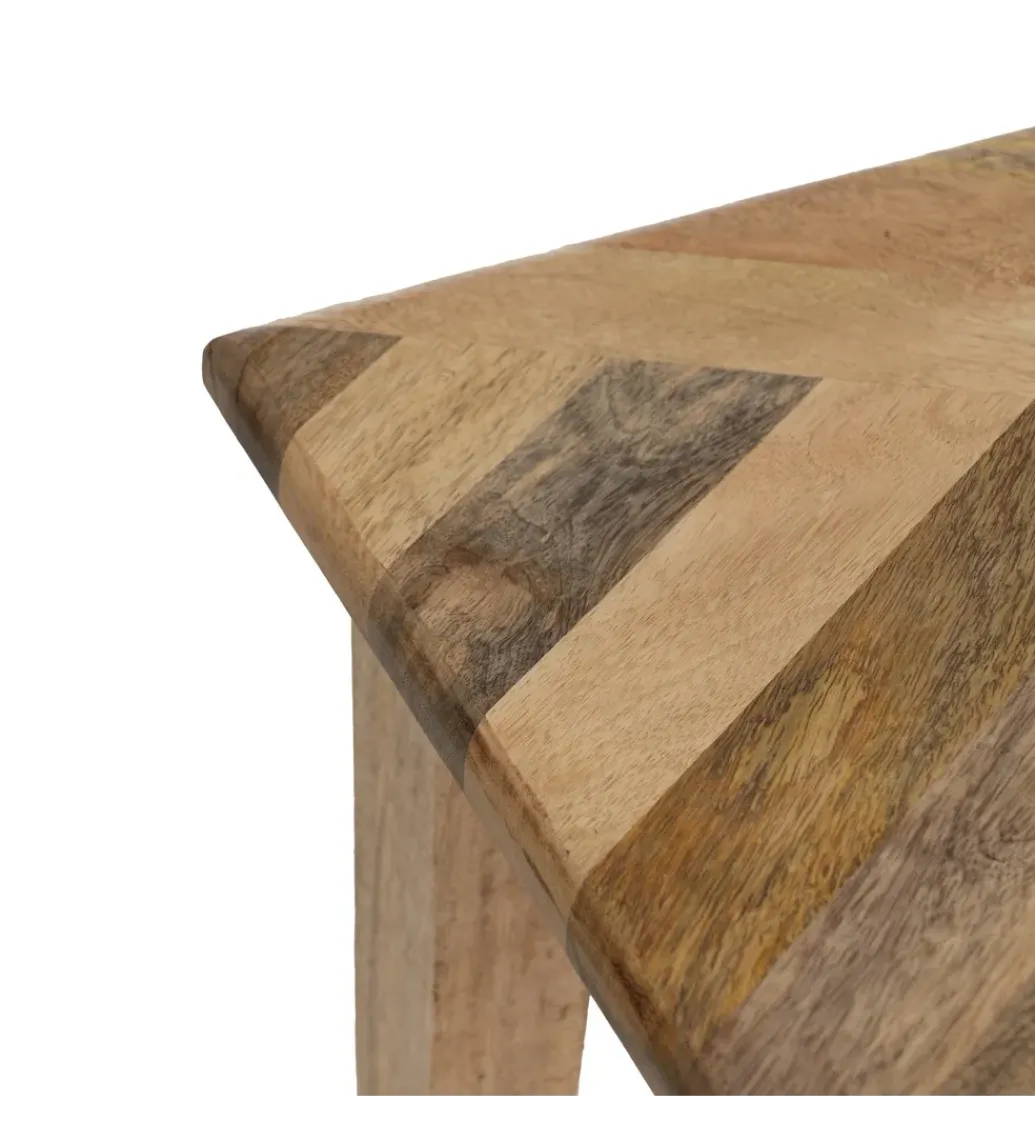 Zestaw 3 stolików nocnych PERSERA drewno mango*Zona-Design Sale