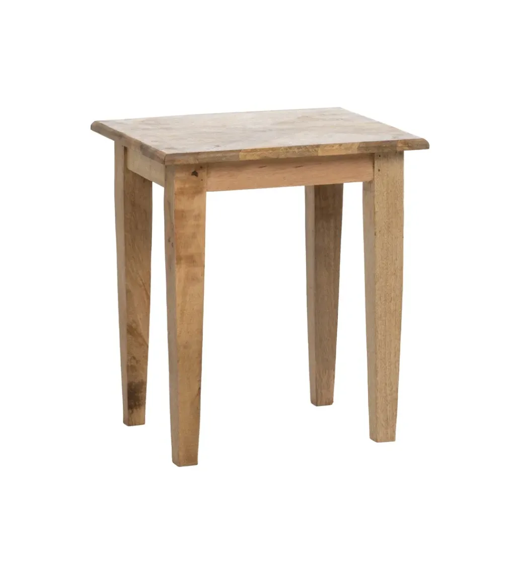 Zestaw 3 stolików nocnych PERSERA drewno mango*Zona-Design Sale