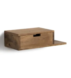 Zestaw 2 Stolików nocnych wiszących NOHENY 55 cm drewno mango*Zona-Design New